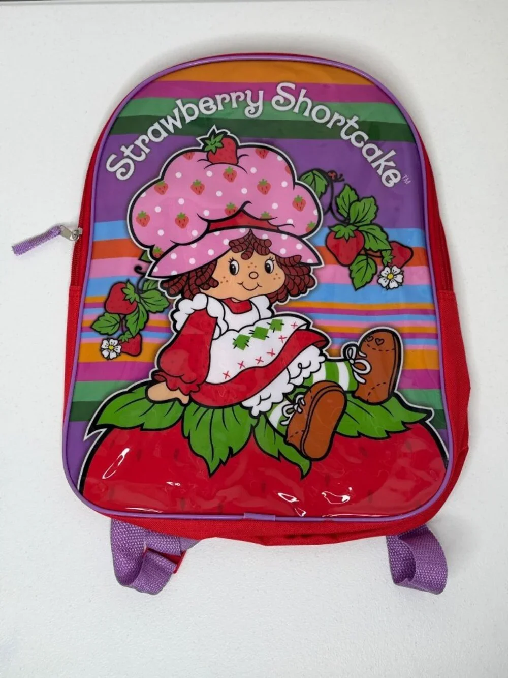 Strawberry Shortcake Backpack Kids School Travel Bag New